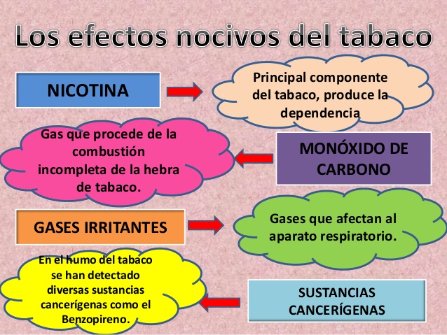 efectos nocivos tabaco